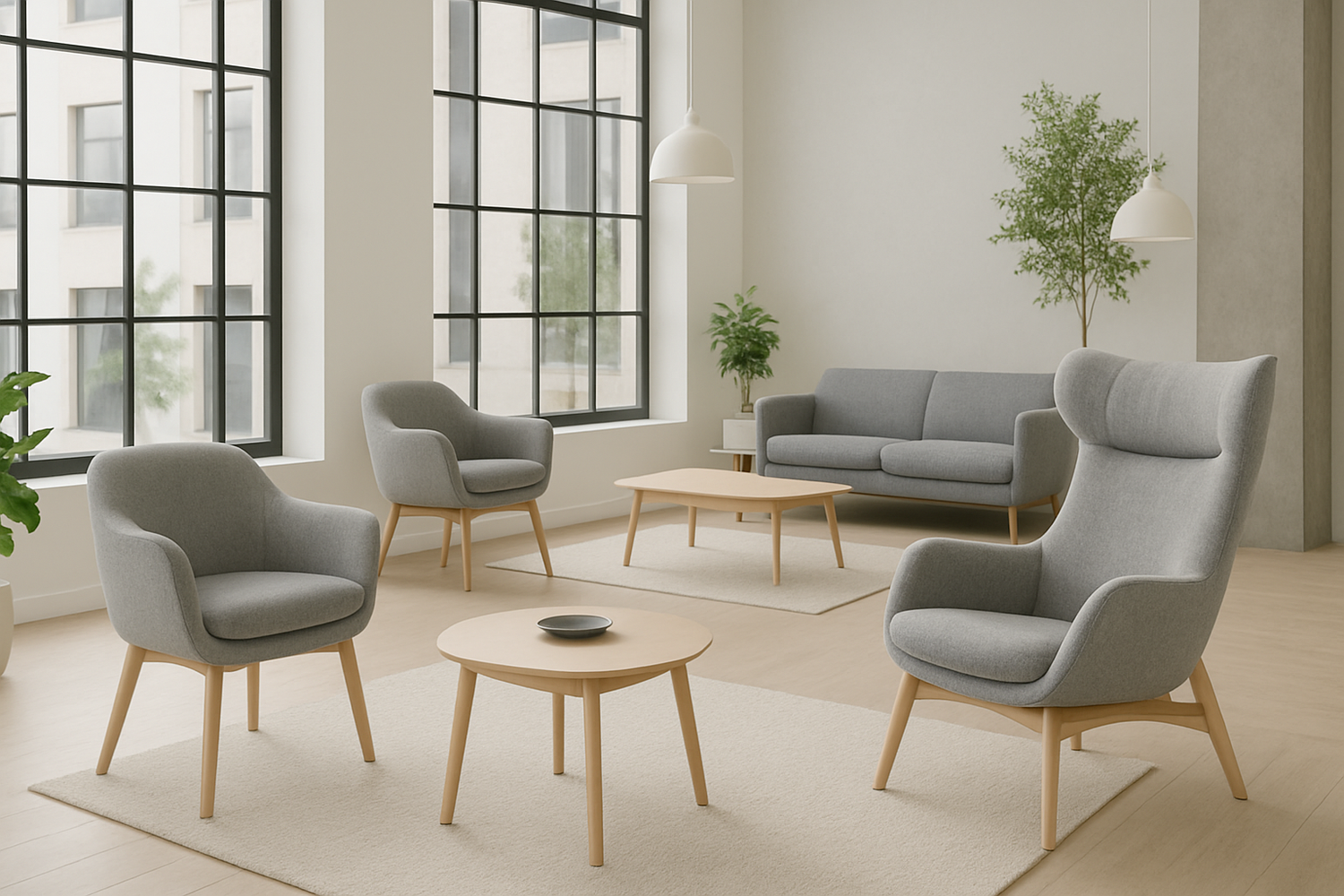 Visitors and Breakout chairs