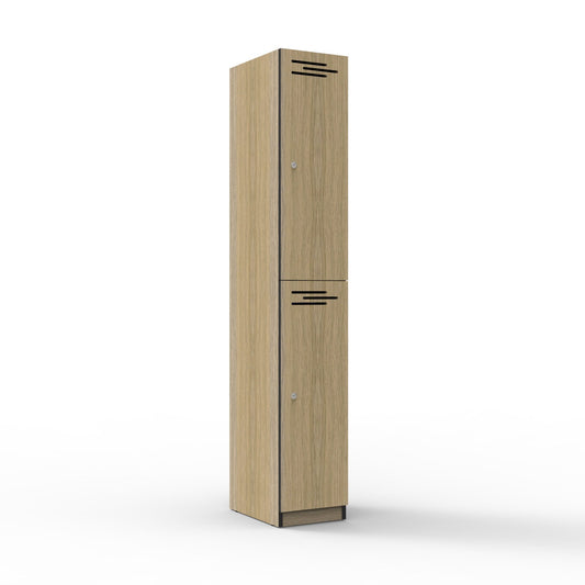 Two Door Melamine Locker