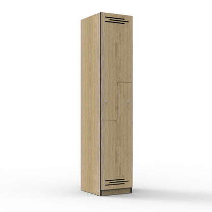 Two Door Step Melamine Locker