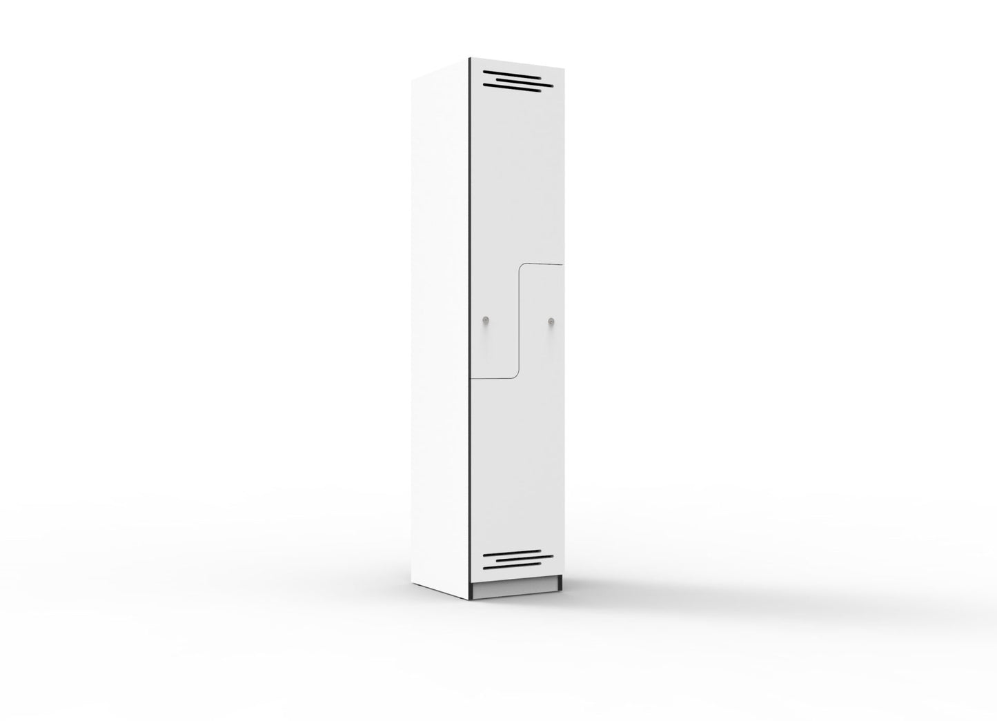 Two Door Step Melamine Locker