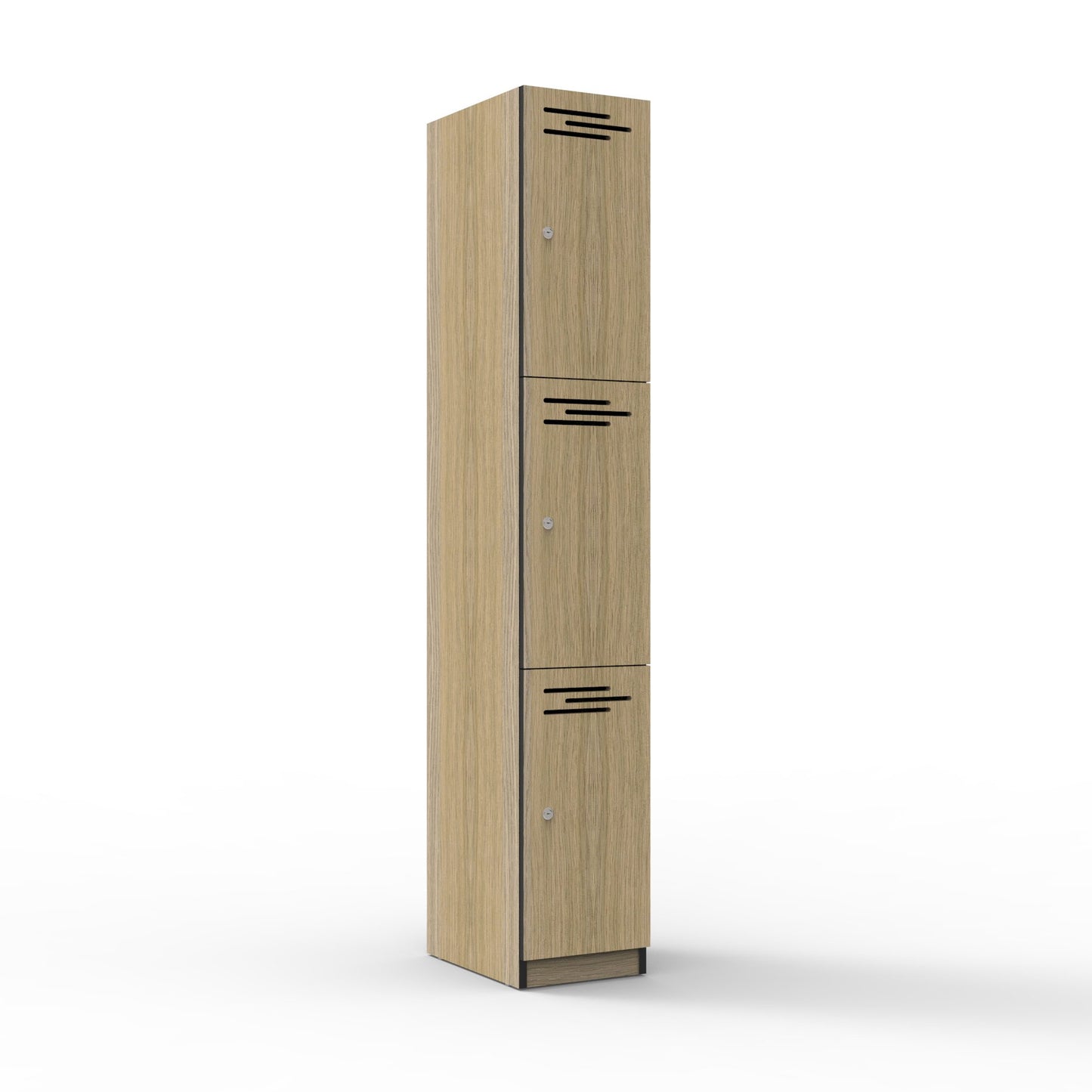 Three Door Melamine Locker