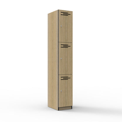 Three Door Melamine Locker