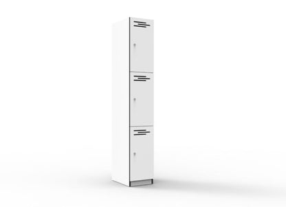 Three Door Melamine Locker