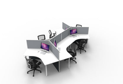 Rapid Screen 120 Degree 6 Person Pod