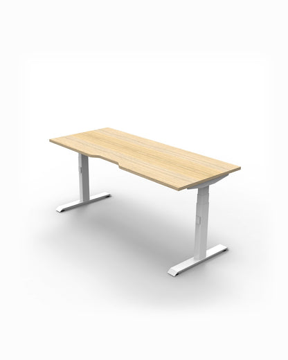 Boost Plus + Electric Height Adjustable Single Sided Workstation