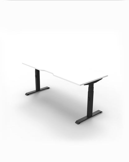 Boost Plus + Electric Height Adjustable Single Sided Workstation