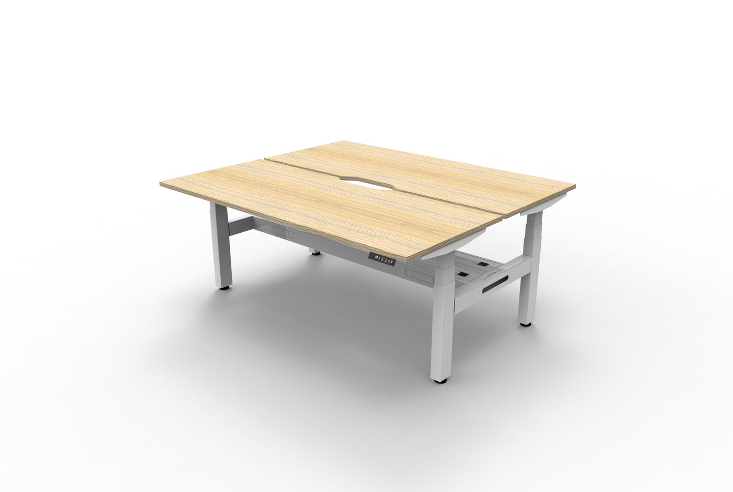 Boost Plus + Electric Height Adjustable  Back to Back Workstation 1500mm Wide