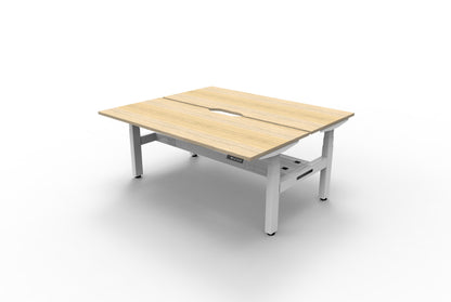 Boost Plus + Electric Height Adjustable  Back to Back Workstation 1500mm Wide