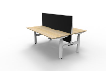 Boost Plus + Electric Height Adjustable  Back to Back Workstation 1500mm Wide