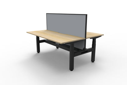 Boost Plus + Electric Height Adjustable  Back to Back Workstation 1500mm Wide