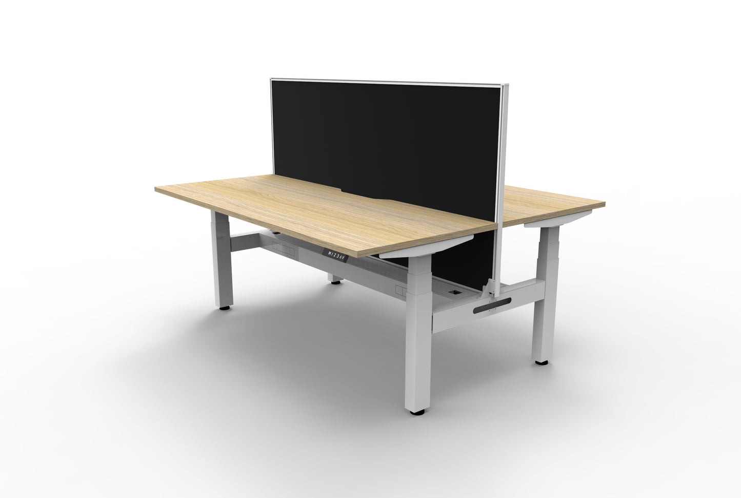Boost Plus + Electric Height Adjustable  Back to Back Workstation 1500mm Wide