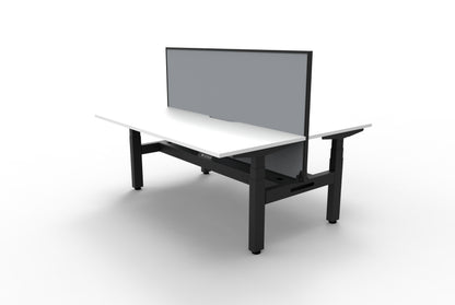 Boost Plus + Electric Height Adjustable  Back to Back Workstation 1500mm Wide