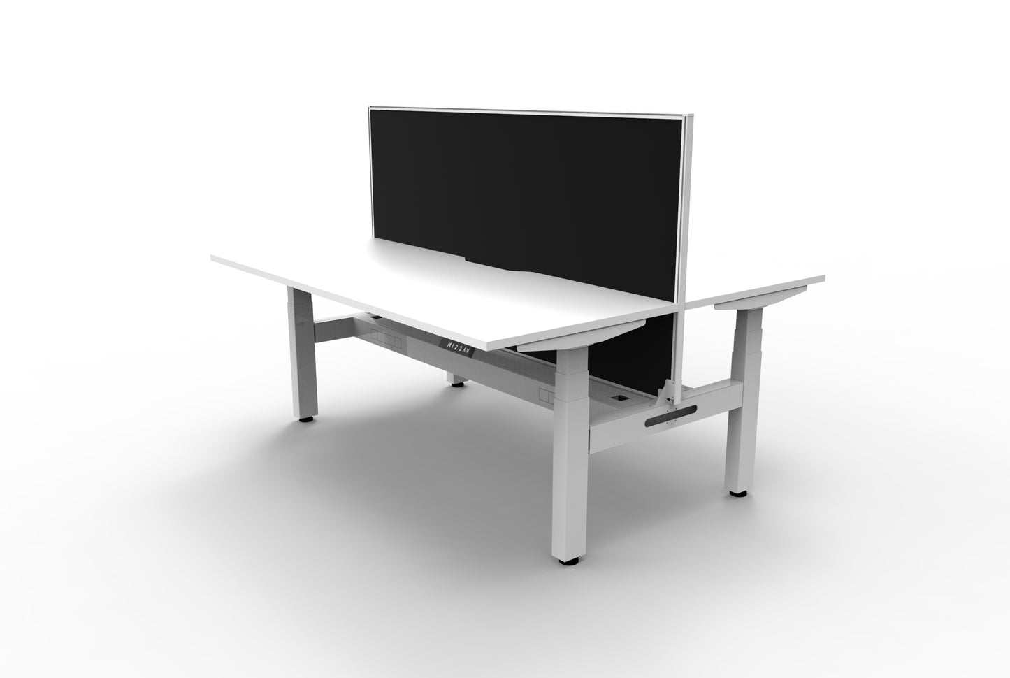 Boost Plus + Electric Height Adjustable  Back to Back Workstation 1500mm Wide