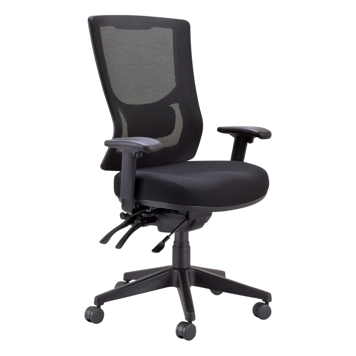Buro Metro II 24/7 High Back – Nylon Base With Arm Rests
