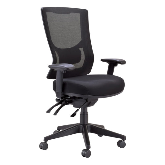 Buro Metro II 24/7 High Back – Nylon Base With Arm Rests