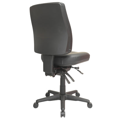 Buro Roma – 3 Lever High Back Dillon PU with Seat Slide