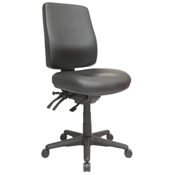 Buro Roma – 3 Lever High Back Dillon PU with Seat Slide
