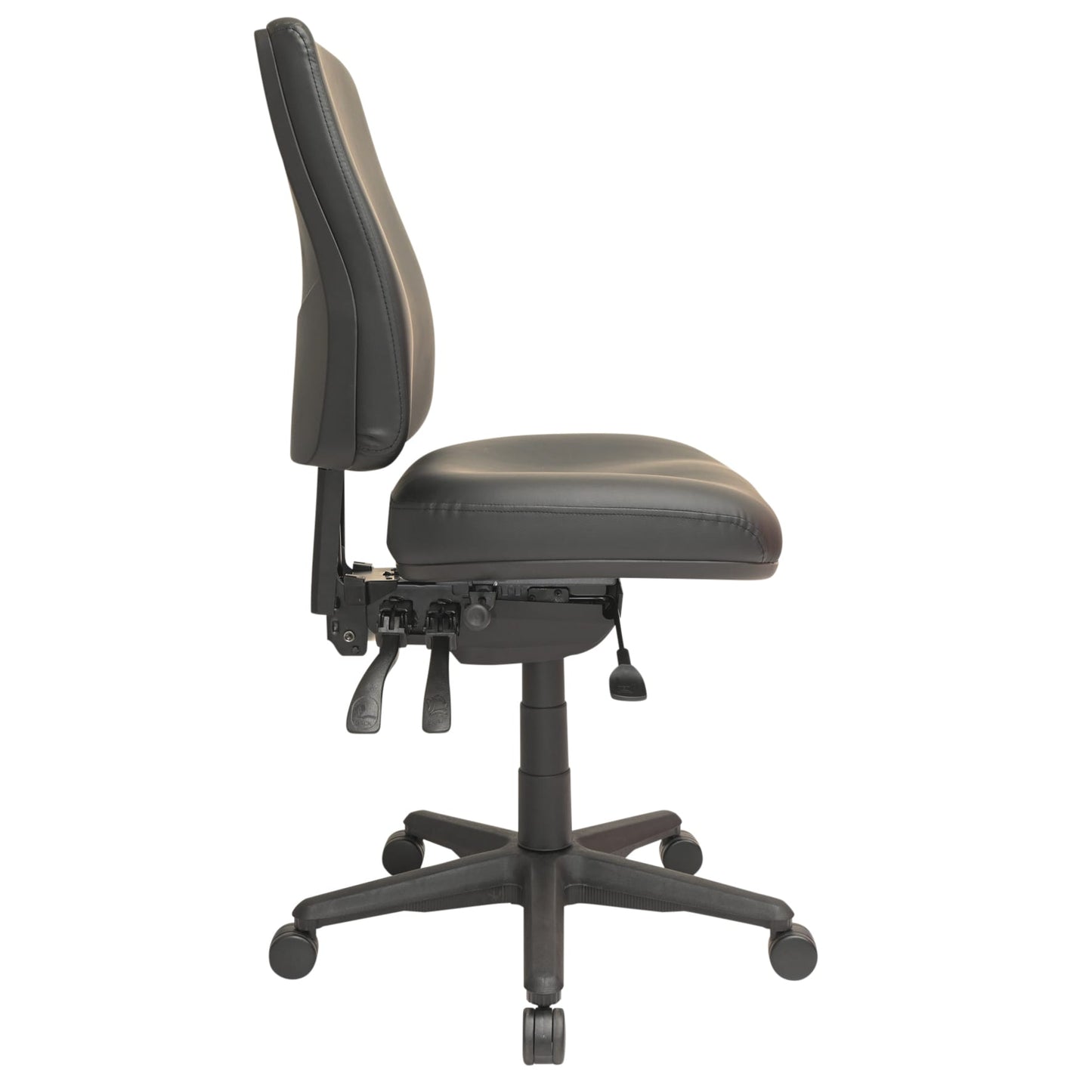Buro Roma – 3 Lever High Back Dillon PU with Seat Slide