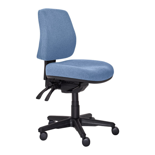 Buro Roma – 3 Lever Mid Back SafeTex with Seat Slide