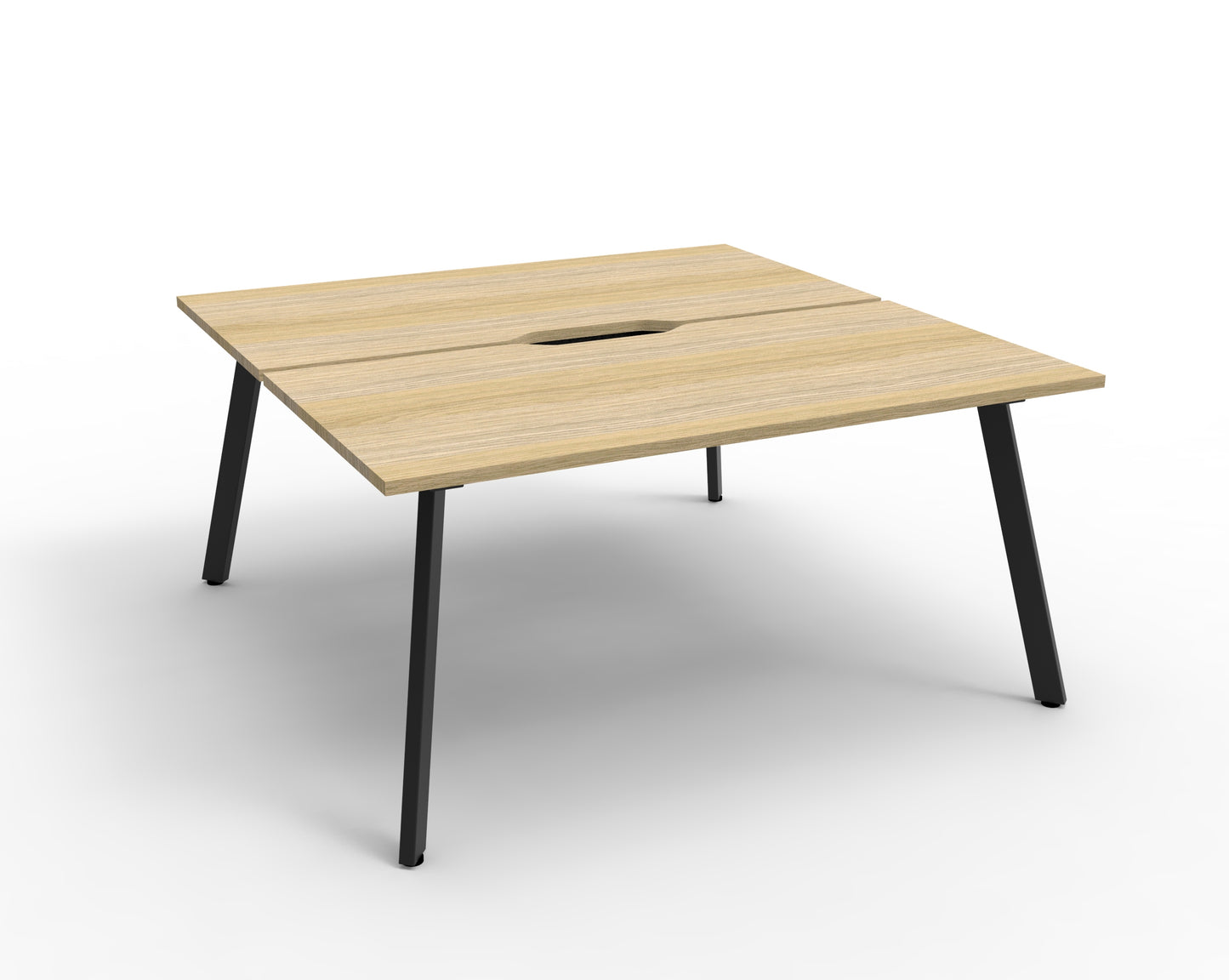 Eternity Back to Back Workstation with Eco Panel Screen 1200mm W x 1530mm D
