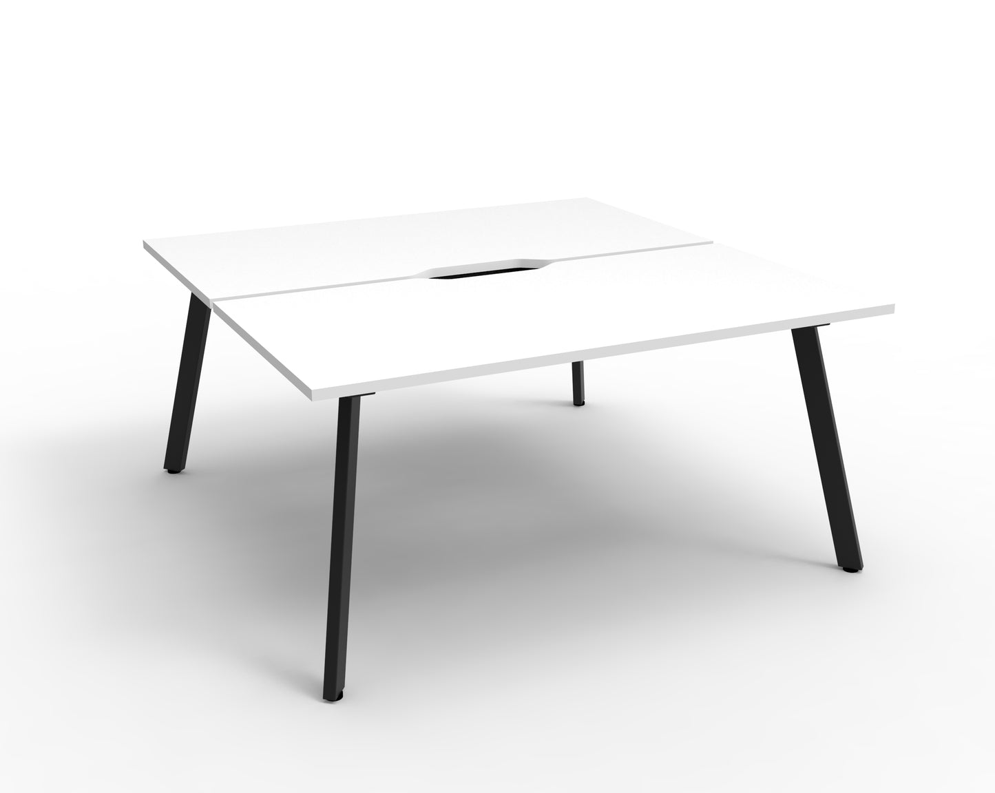 Eternity Back to Back Workstation with Eco Panel Screen 1200mm W x 1530mm D
