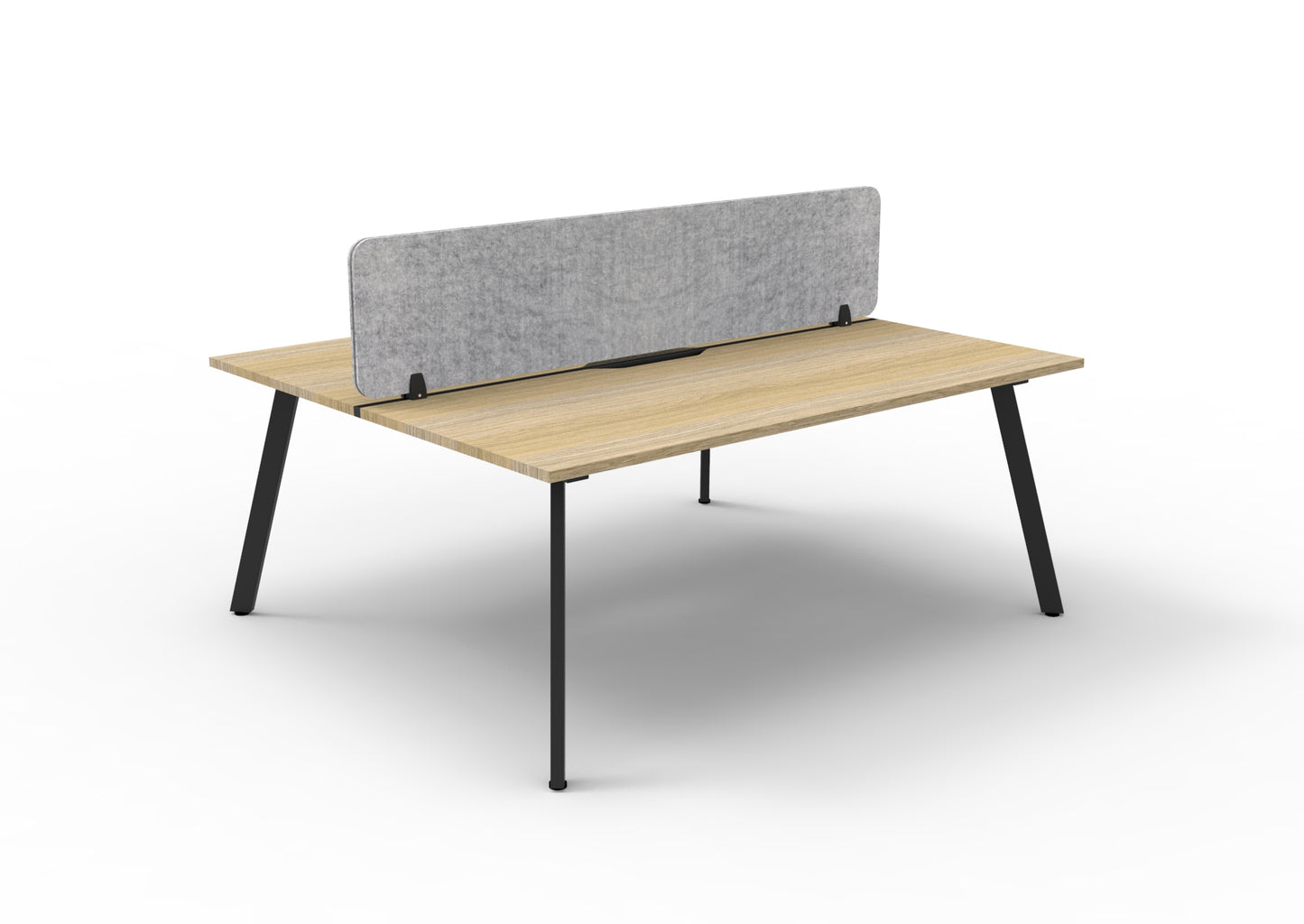 Eternity Back to Back Workstation with Eco Panel Screen 1200mm W x 1530mm D