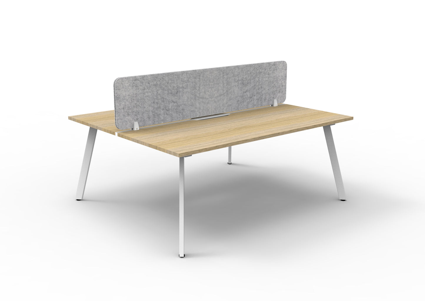 Eternity Back to Back Workstation with Eco Panel Screen 1200mm W x 1530mm D