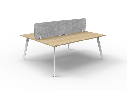 Eternity Back to Back Workstation with Eco Panel Screen 1200mm W x 1530mm D