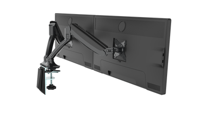 Executive Dual Gas Spring Monitor Arm