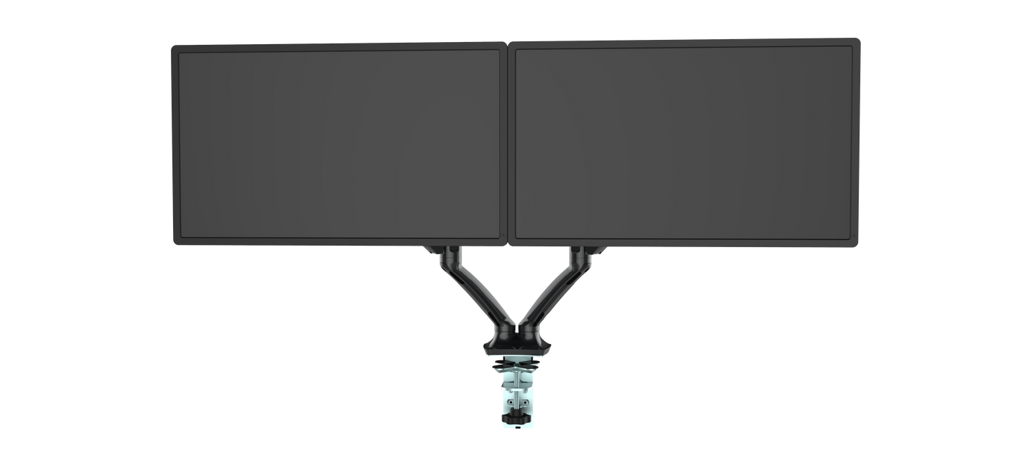 Executive Dual Gas Spring Monitor Arm