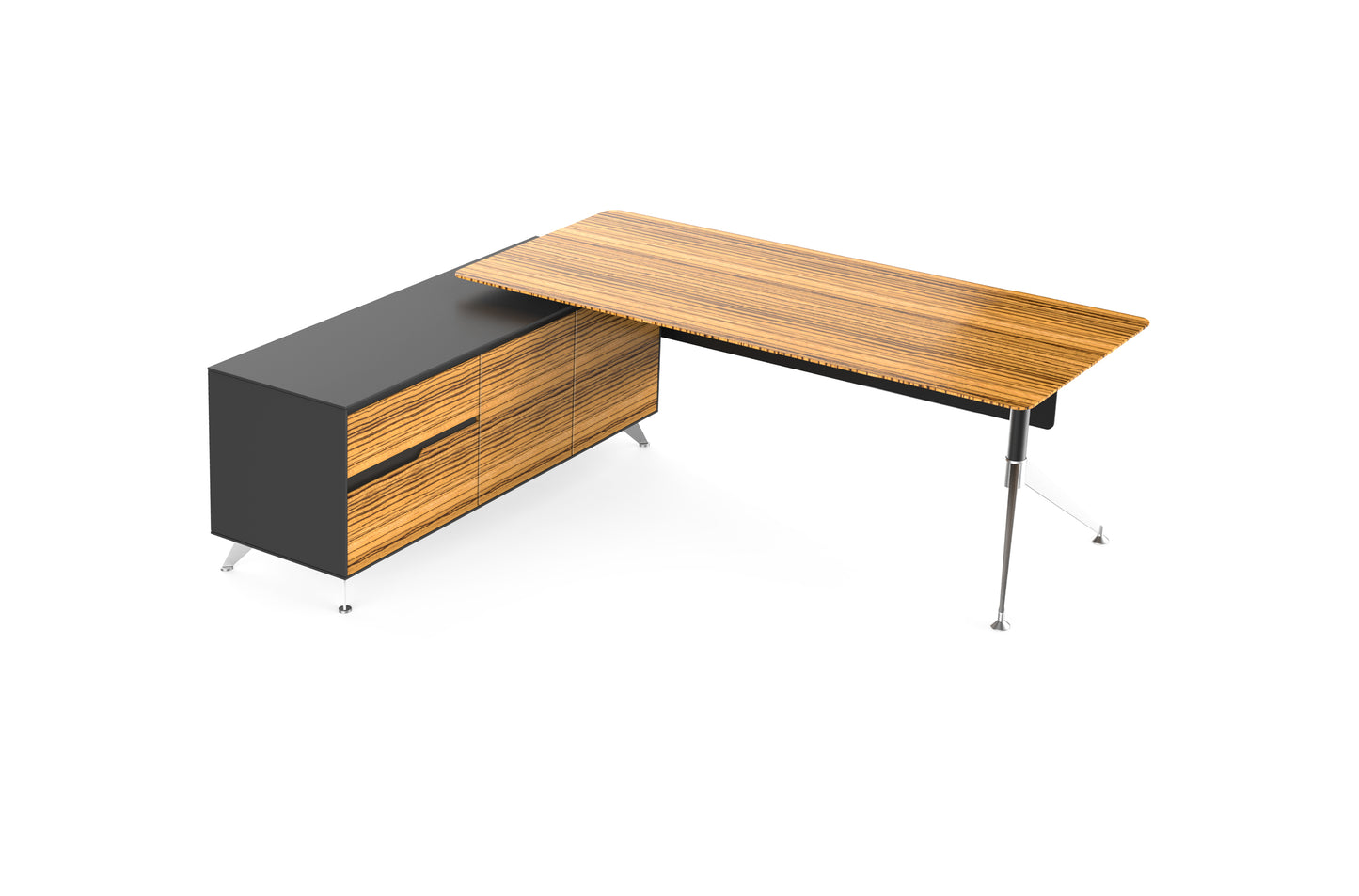 Novara Executive Desk with Return