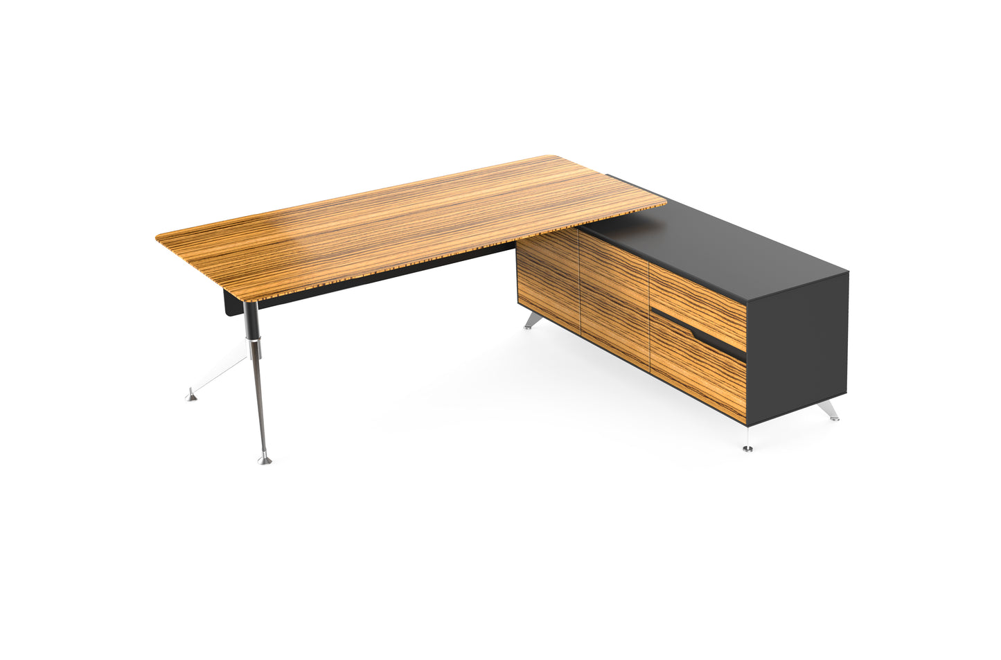 Novara Executive Desk with Return
