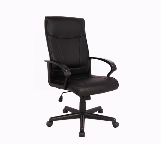 Hemsworth High Back Leather Chair