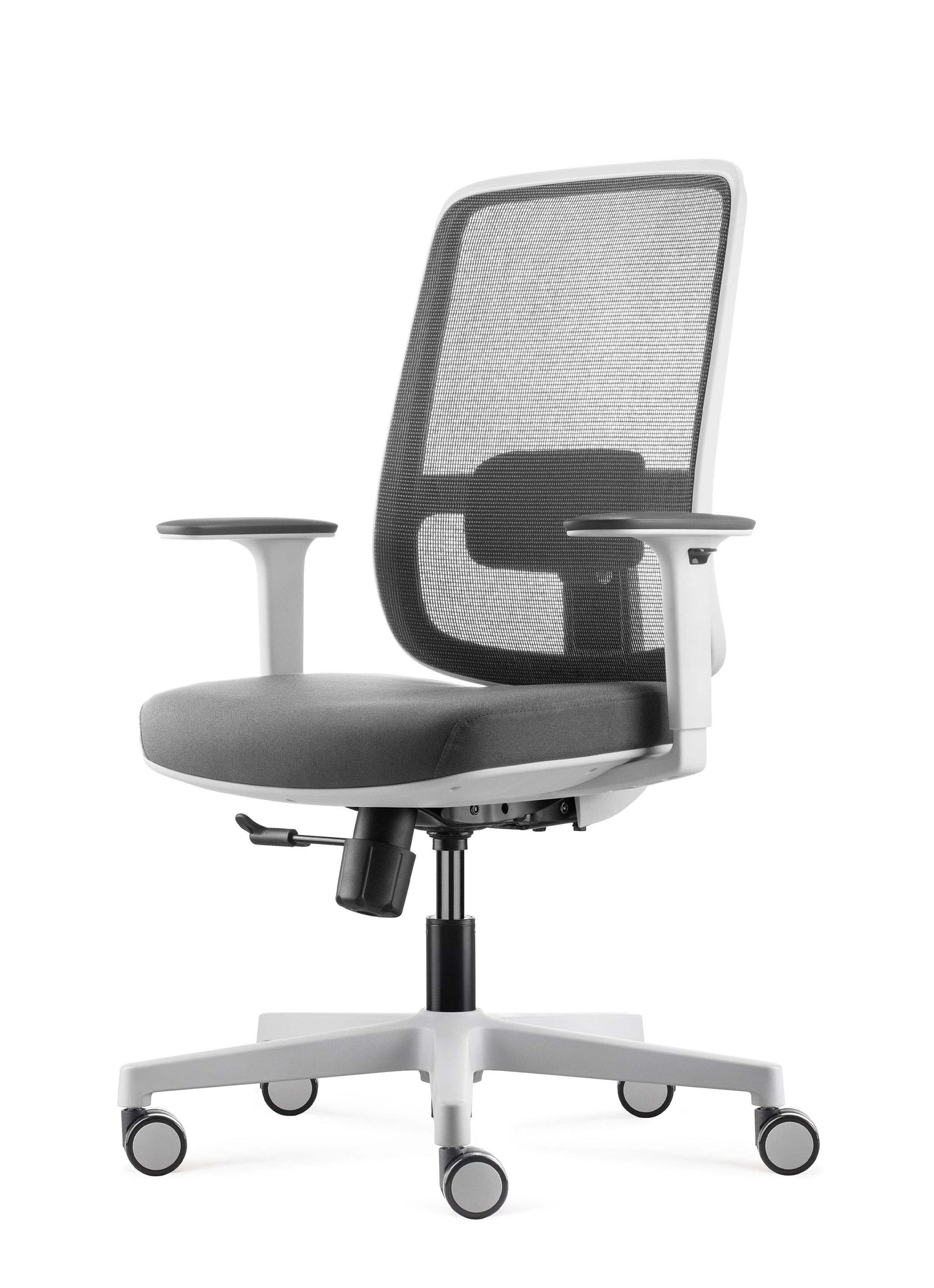 Lotto Mesh Chair White and Grey