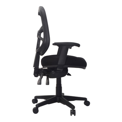 Buro Metro – with Seat Slide, Arm Rests and Nylon  Base