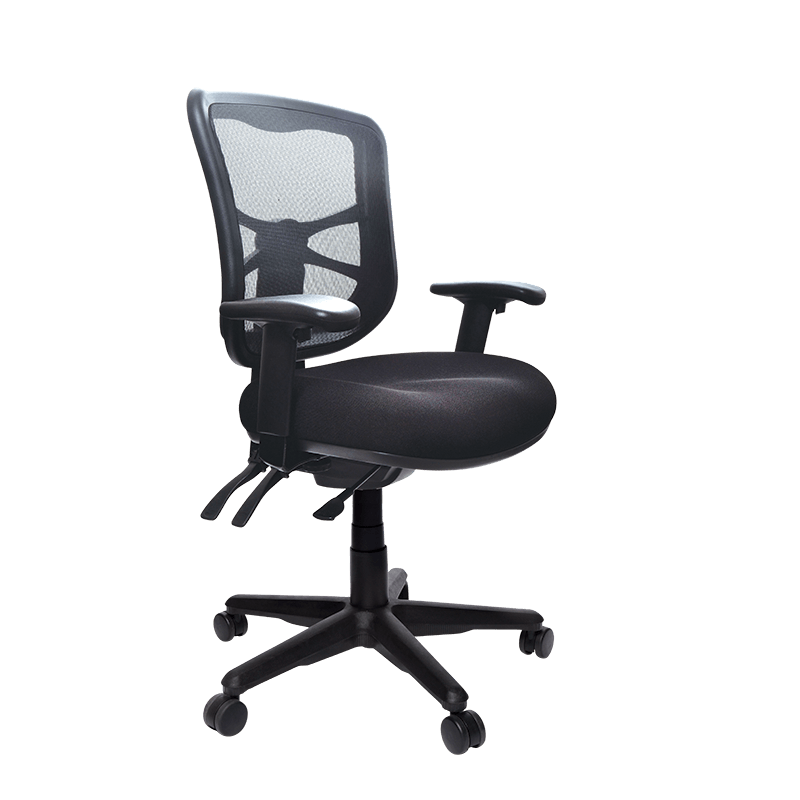 Buro Metro – with Seat Slide, Arm Rests and Nylon  Base
