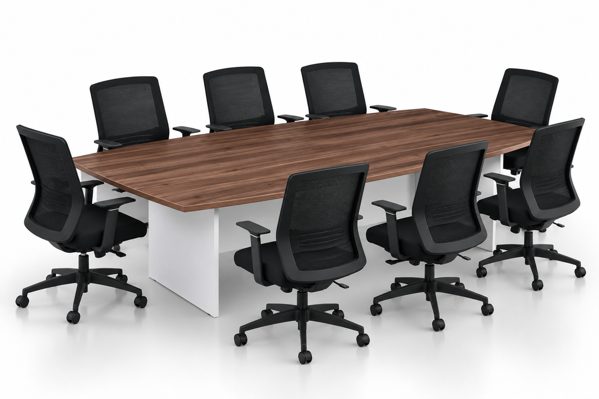 OM Premier Boardroom Table and Chair Package