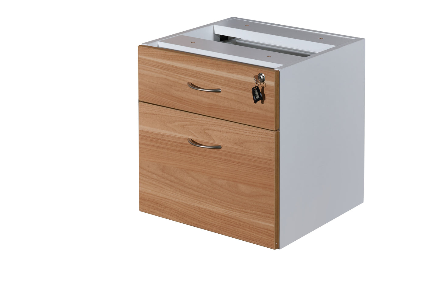 Virginia  Walnut Premier 1 Personal 1 File Drawer Pedestal