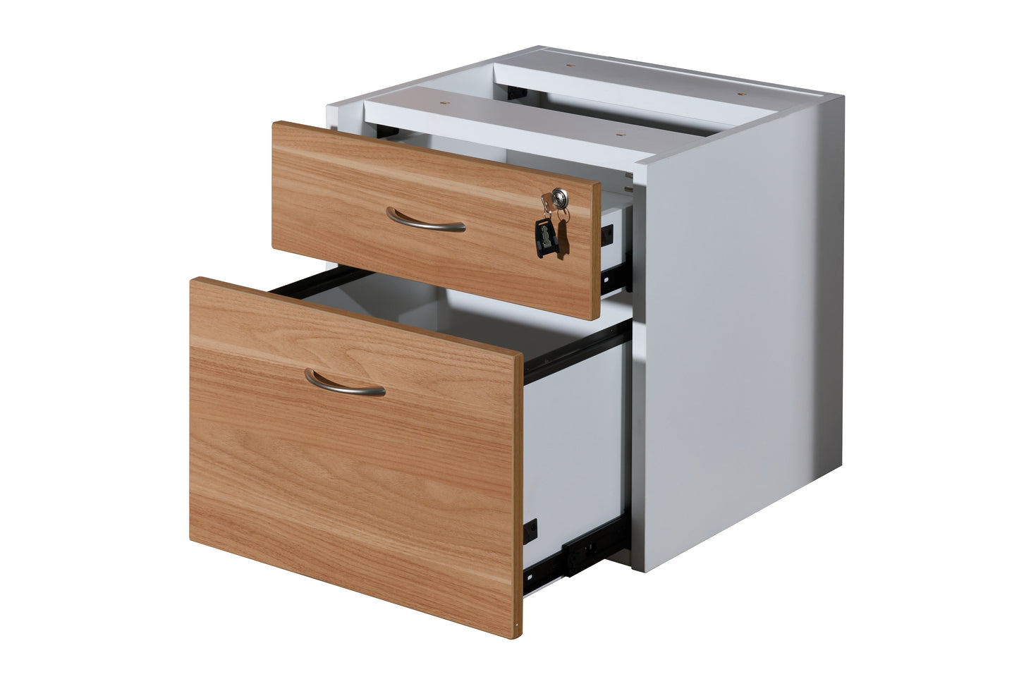 Virginia  Walnut Premier 1 Personal 1 File Drawer Pedestal
