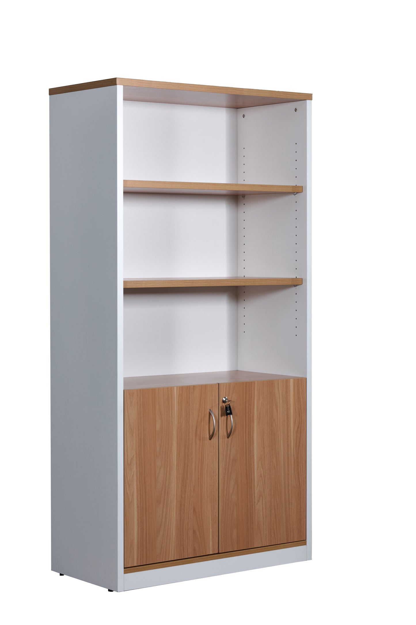 Virginia Walnut Premier Half Door Stationary Cupboard