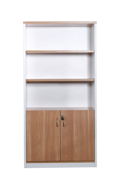 Virginia Walnut Premier Half Door Stationary Cupboard