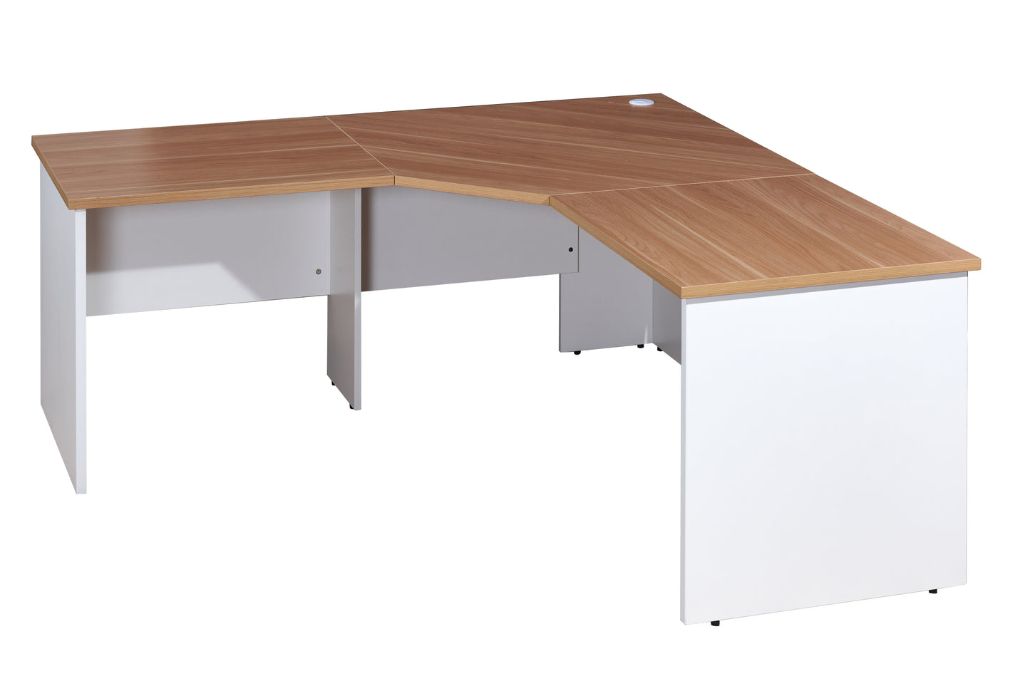 Virginia Walnut Premier Corner Workstation (2 Piece)