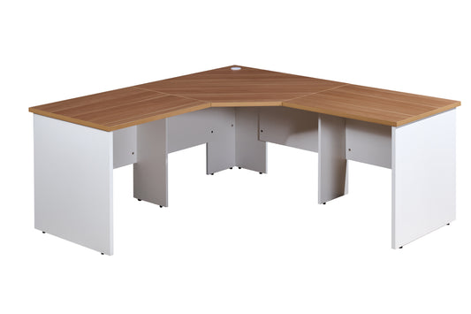 Virginia Walnut Premier Corner Workstation (3 Piece)