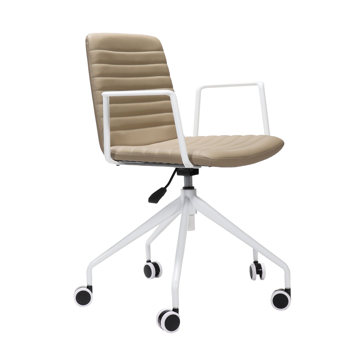 Pixel chair with Swivel 5 Star White Base