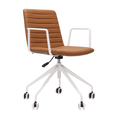 Pixel chair with Swivel 5 Star White Base