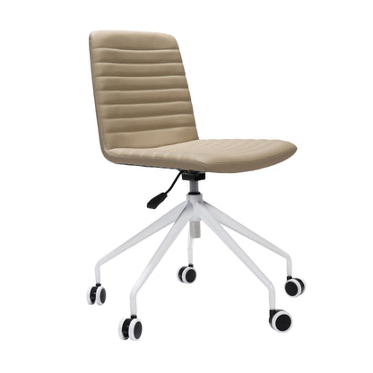 Pixel chair with Swivel 5 Star White Base
