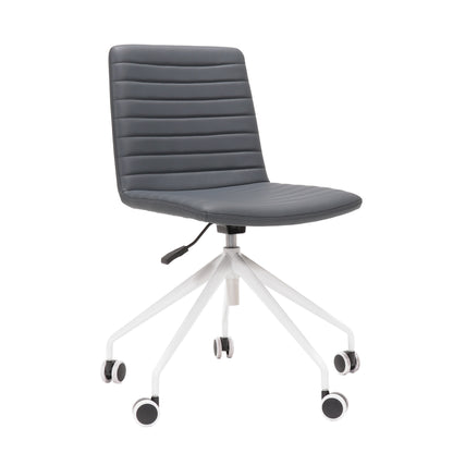 Pixel chair with Swivel 5 Star White Base