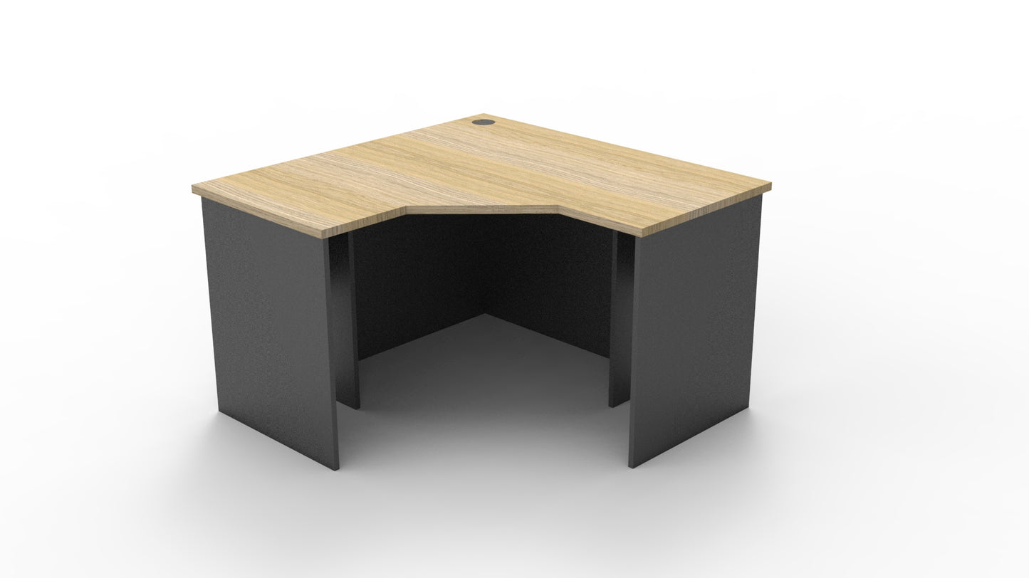 Rapid Worker Corner Workstation 600mm Deep