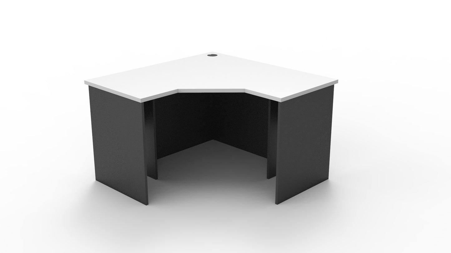 Rapid Worker Corner Workstation 600mm Deep