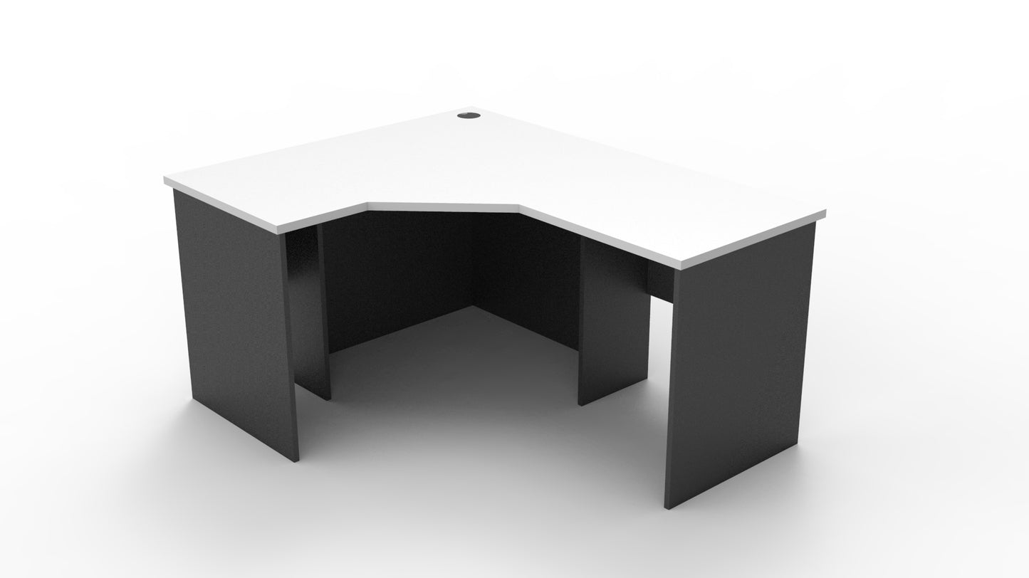 Rapid Worker Corner Workstation 600mm Deep